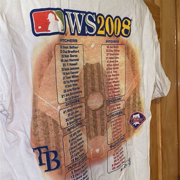 Authentic Phillies 2008 Fall Classic T-Shirt - Picture 2 of 6